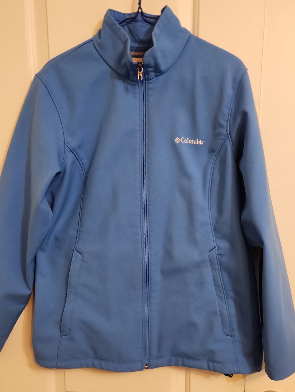 Columbia Light Blue Men's Softshell  Jacket